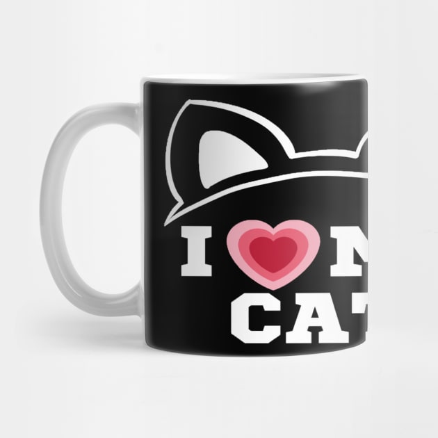 I Love My Cat/I Heart My Cat by The Print Palace